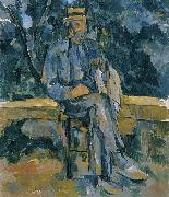 Paul Cezanne Portrait of a Peasant Sweden oil painting artist